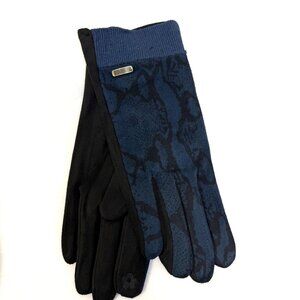 😍🎁💖Holiday Treasures Indigo Serpent Print One Size Glove